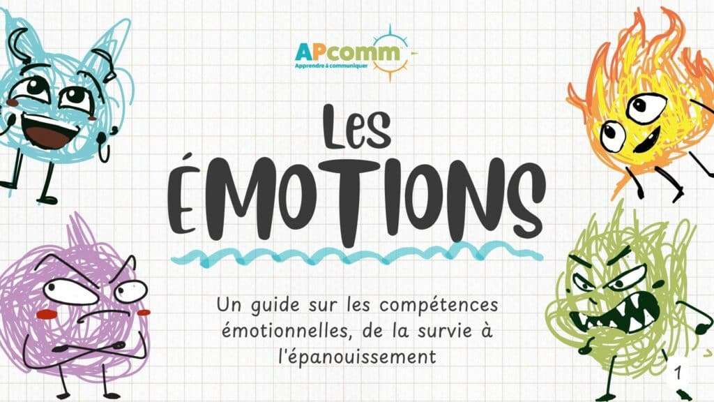 Couverture du livre blanc "Les émotions : Un guide sur les compétences émotionnelles, de la survie à l'épanouissement."